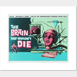 The Brain that Wouldn't Die Posters and Art